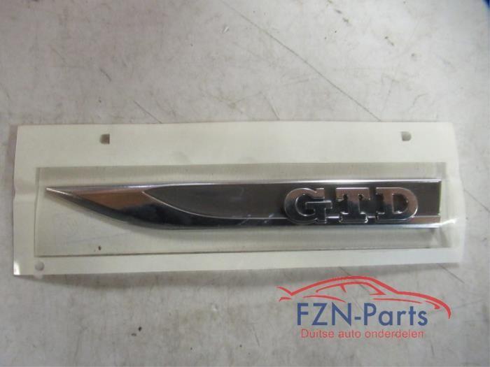 VW Golf 7 GTD Embleem Sticker Logo Zijscherm Links, Ophalen of Verzenden, Nieuw