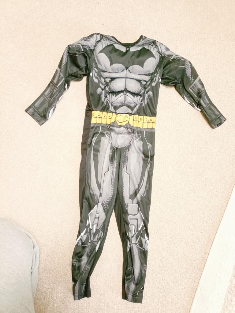 Batman Kostuum Maat 110-116, Ophalen of Verzenden, Zo goed als nieuw, 110 t/m 116, Jongen