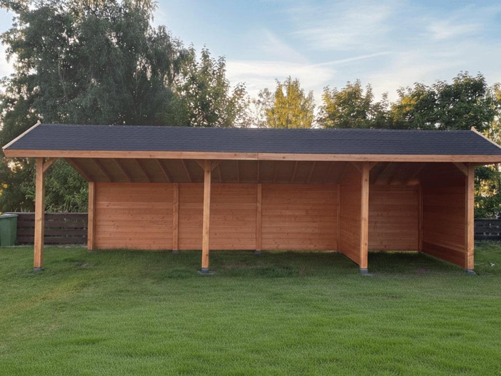 Douglas Overkapping / Kapschuur op maat –Inclusief plaatsing, Tuin en Terras, Overkappingen, Nieuw, Veranda, Ophalen