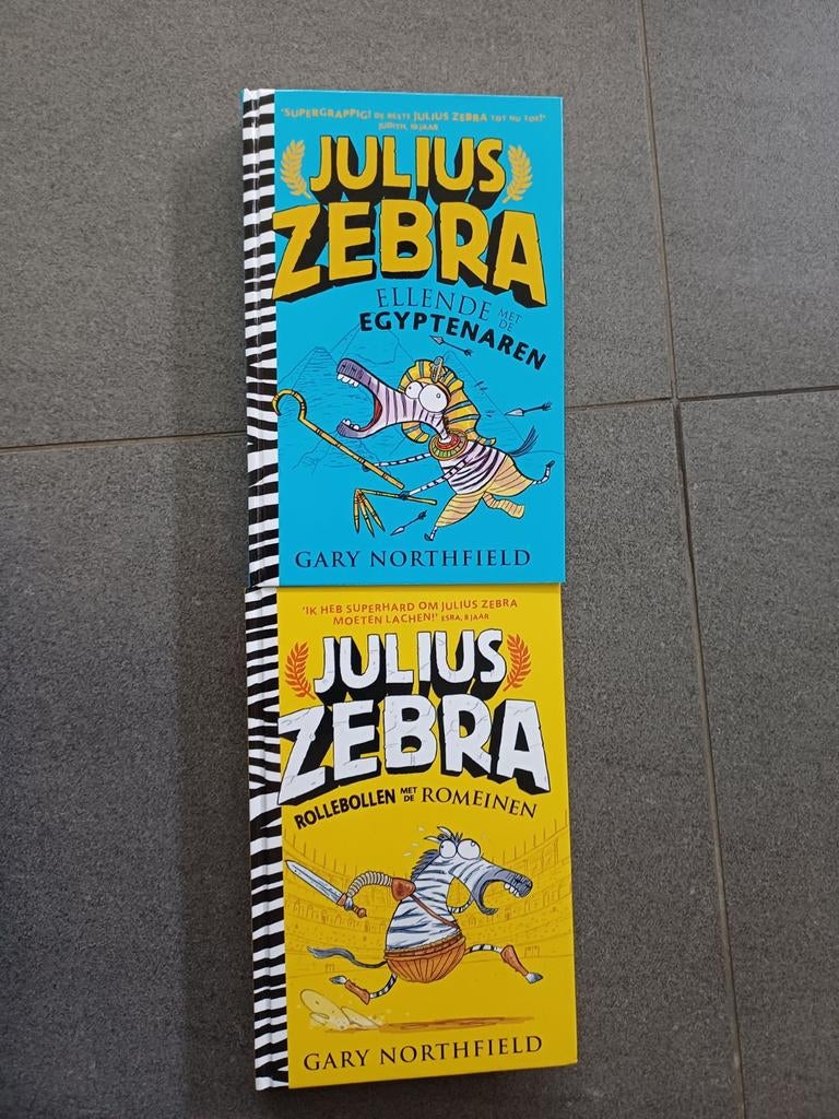 Julius zebra, Ophalen, Gelezen, Gary Northfield