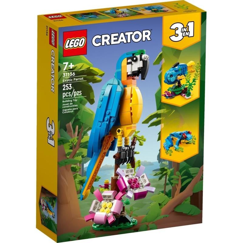 Lego 31136 Exotische Papagaai - Lego Creator NIEUW !!, Ophalen of Verzenden, Nieuw, Complete set, Lego