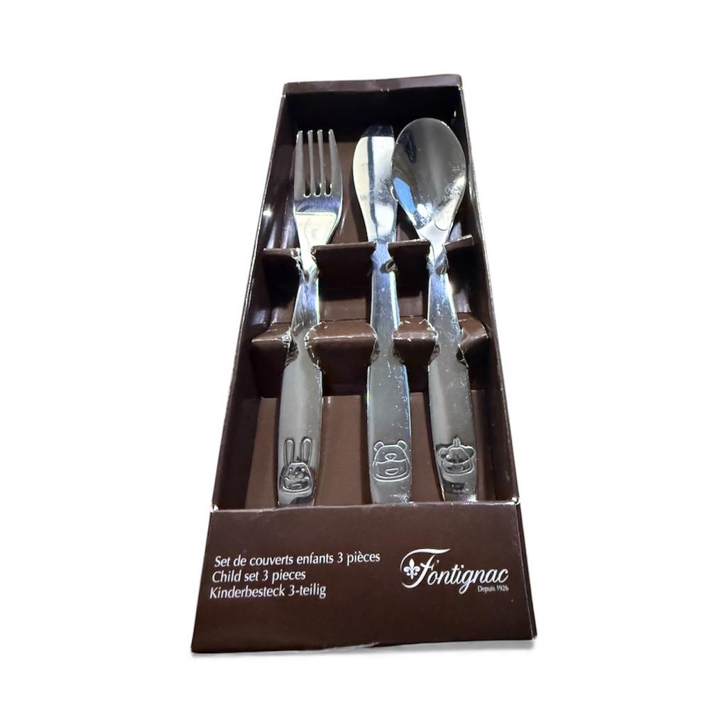 Fontignac Kinderbestek 3-delig - Nieuw in Kraamcadeau, Ophalen of Verzenden, Nieuw