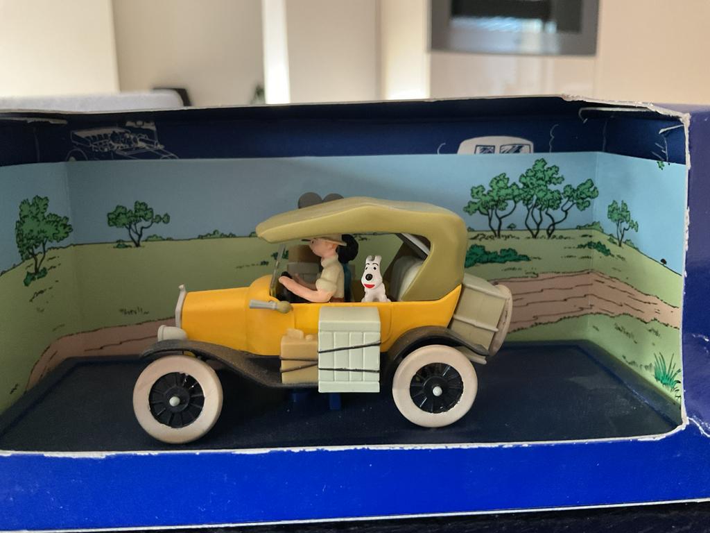 Kuifje in Afrika, Ophalen of Verzenden, Kuifje, Zo goed als nieuw, Beeldje of Figuurtje