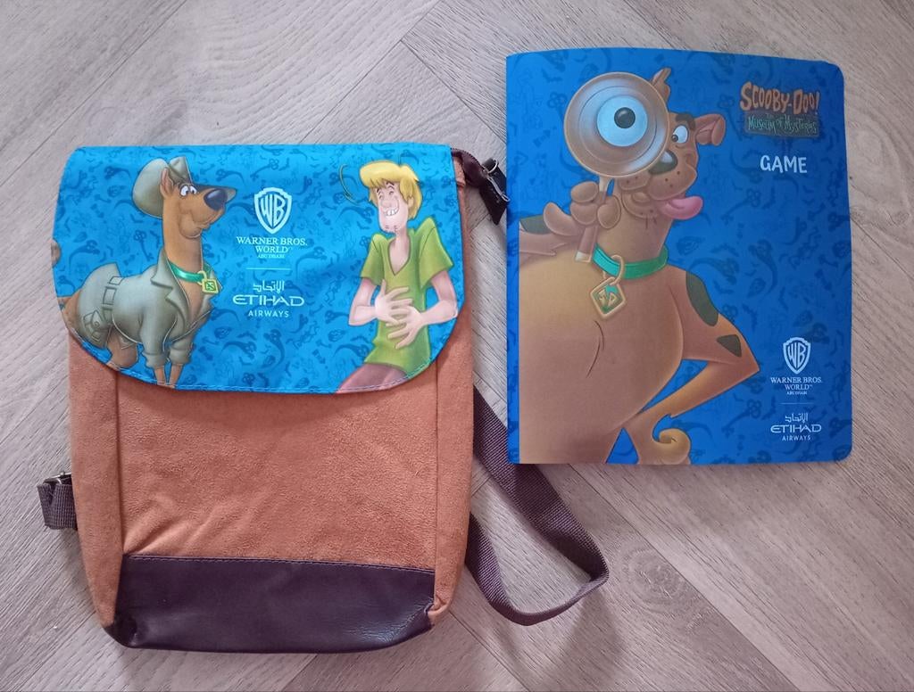 Vintage tas en spel Scooby Doo, Verzamelen, Ophalen of Verzenden, Overige figuren, Nieuw