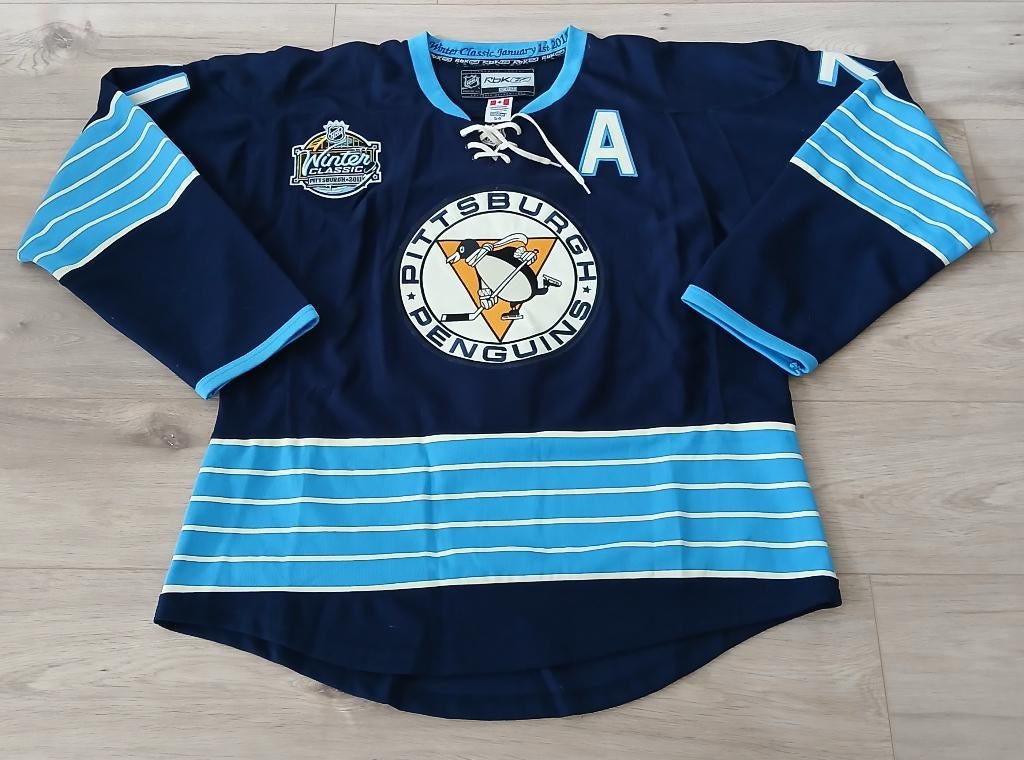 Pittsburgh Penguins #71 Malkin, Sport en Fitness, IJshockey, Gebruikt, Kleding, Ophalen of Verzenden