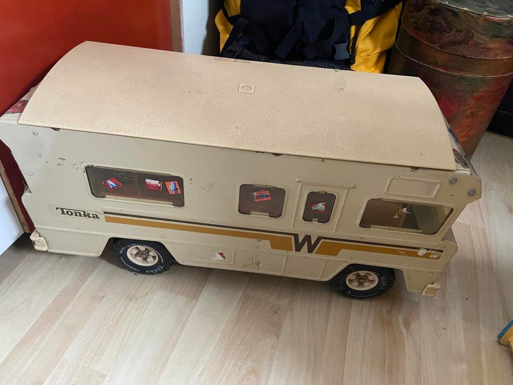 Tonka camper old vintage speelgoed, Verzamelen, Speelgoed, Ophalen
