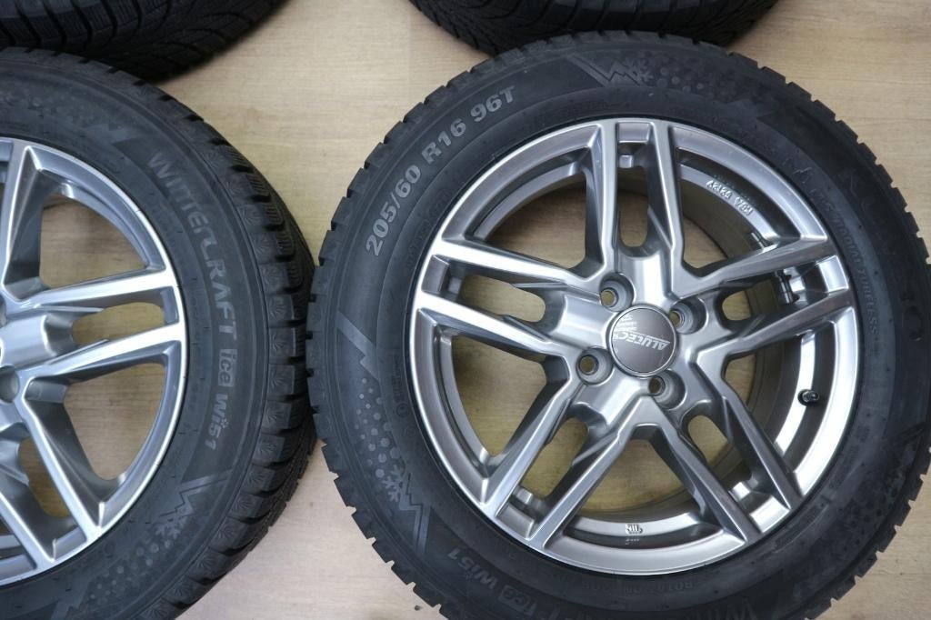 Kia stonic velgen 16 inch + winterbanden 4x100, Gebruikt, 16 inch, Banden en Velgen, Nvt