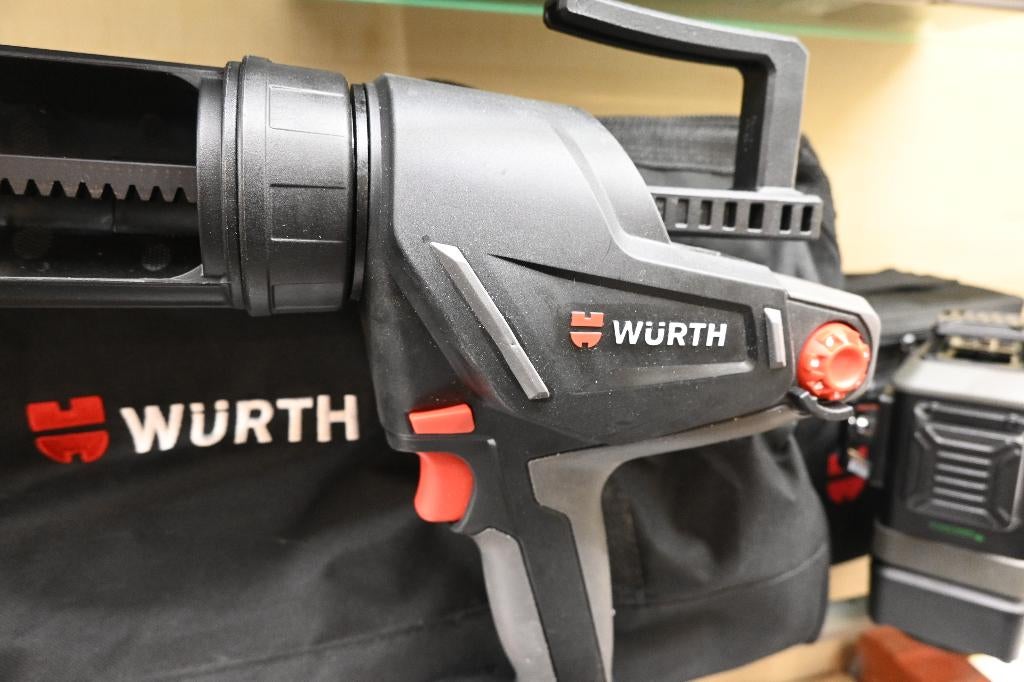 Wurth Accu Kitpistool AKP 12 Compact M-Cube + 2 Accu, Ophalen of Verzenden, Gebruikt