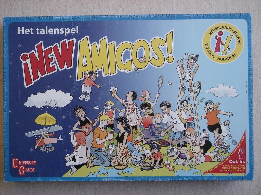 LEUK: Het talenspel New Amigos (Nederlands-Spaans), Hobby en Vrije tijd, Gezelschapsspellen | Bordspellen, Een of twee spelers