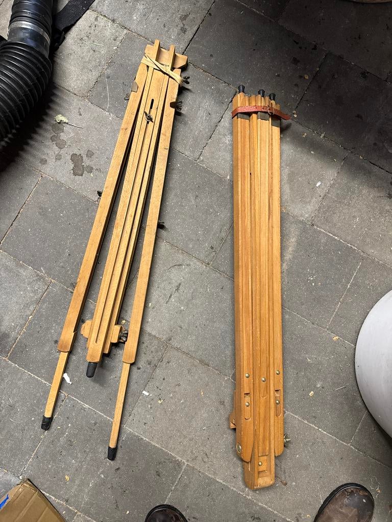2 Houten Schilders Ezels, Ophalen, Gebruikt