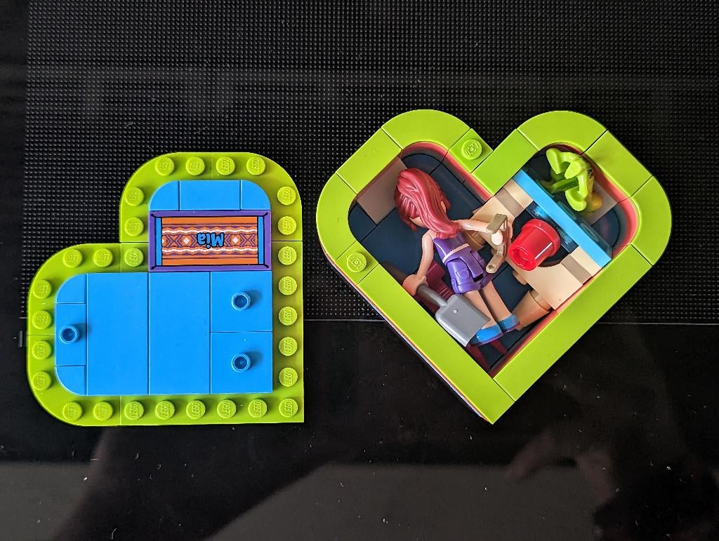 Lego Friends 41388 Mia's Hartvormige zomerdoos, Ophalen of Verzenden, Zo goed als nieuw, Complete set, Lego