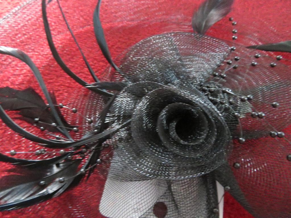 Nieuw Leuk zwart HOEDJE Dopje, Kleding | Dames, Hoeden en Petten, Ophalen of Verzenden, Nieuw, One size fits all, Hoed