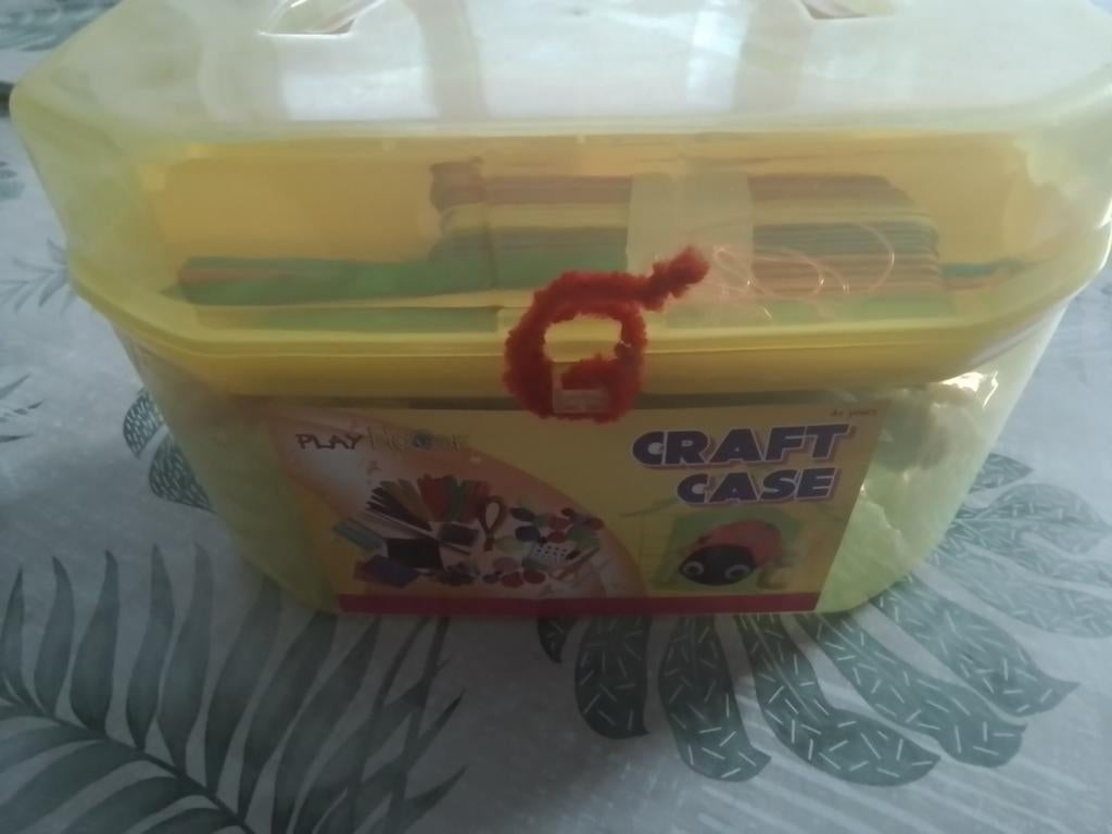 Knutselkoffertje, Ophalen, Gebruikt