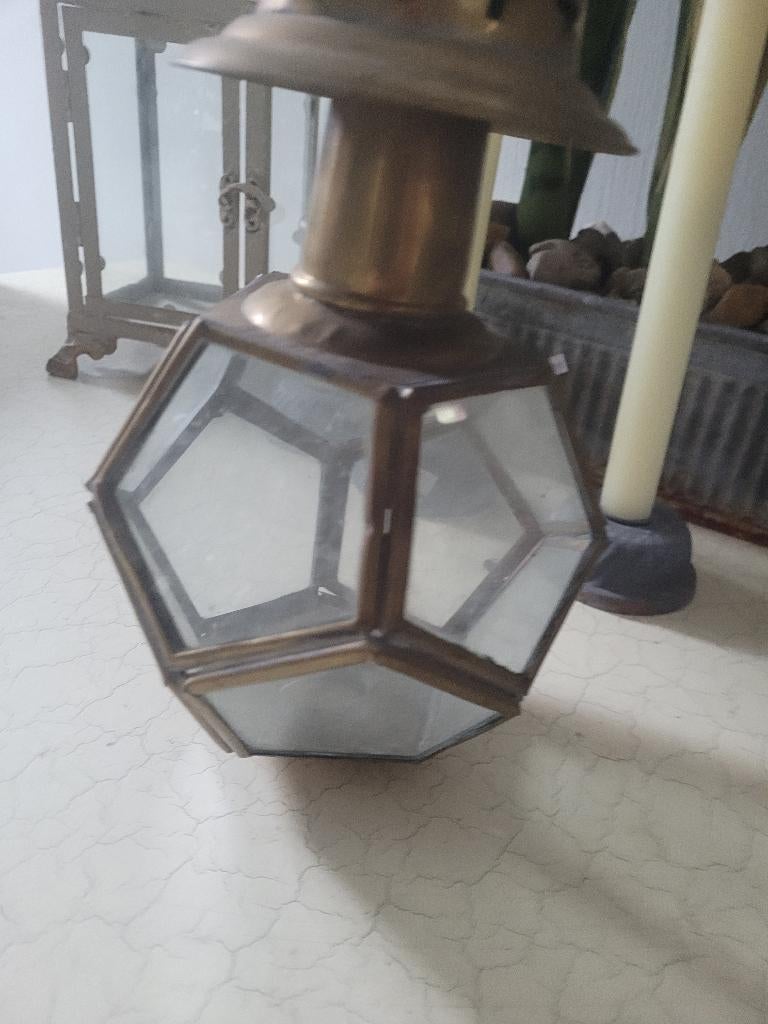 Antieke bovenkant van een processielamp, Ophalen of Verzenden, Gebruikt, Christendom | Katholiek