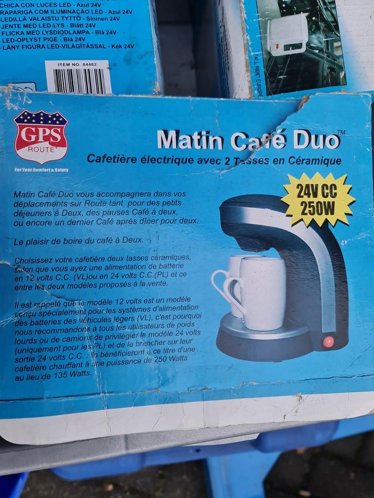 12/24 volt, Koffiezetap, waterkoker verlengings.led lamp, Ophalen, Nieuw