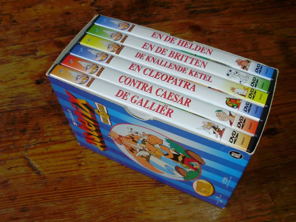 Asterix en Obelix / DVD / box / tekenfilms, Cd's en Dvd's, Dvd's | Tekenfilms en Animatie, Alle leeftijden, Ophalen of Verzenden