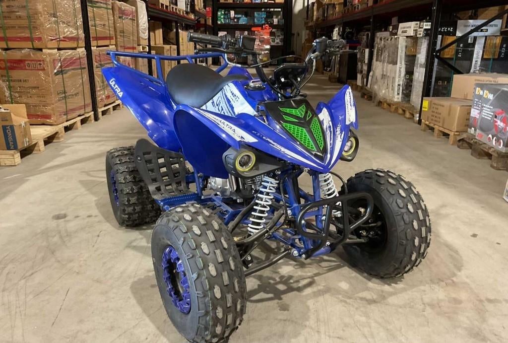 Quad UltraMotocross, Miniraptor - 125CC (Blauw), Ophalen