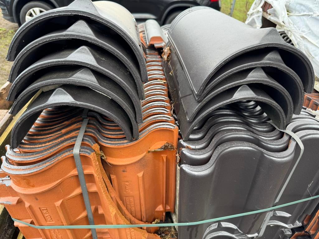 Dakpannen 650 Stuks Vario Junior Zwilling Meyer Holse, Steen of Klei, Nieuw, Ophalen of Verzenden, 15 m² of meer