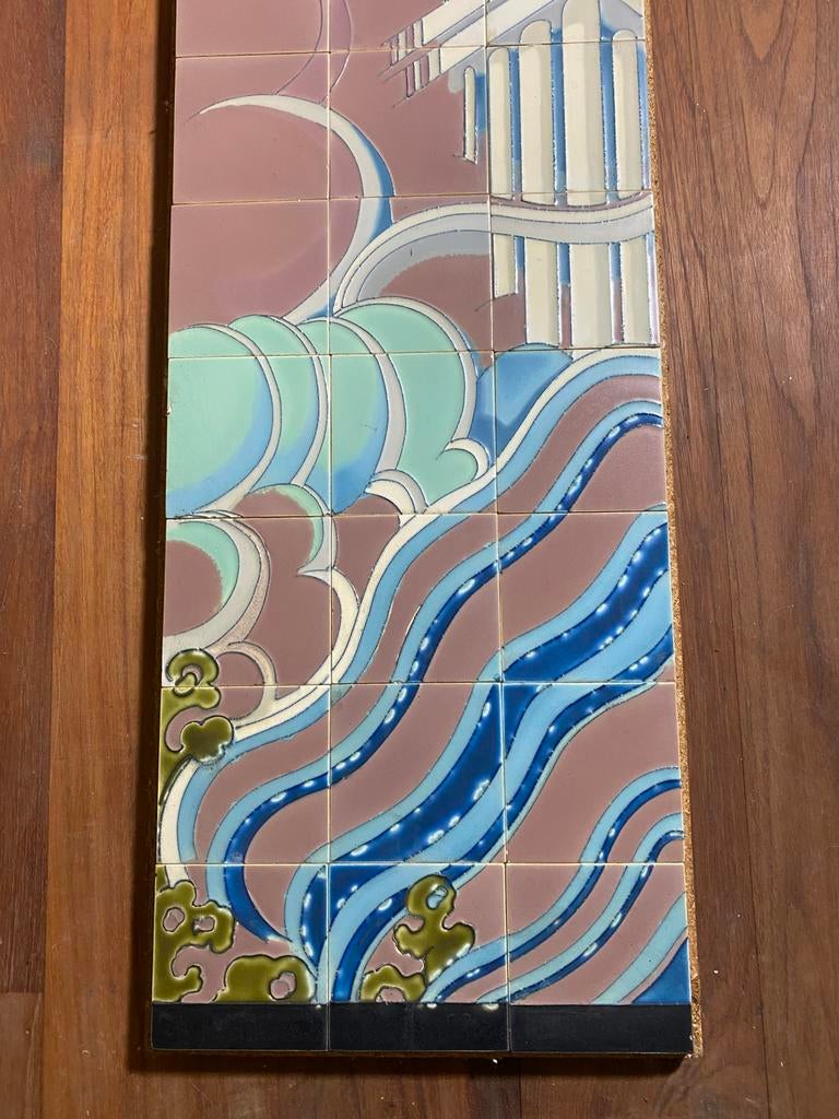 verzameling Art Nouveau tegels, Antiek en Kunst, Ophalen of Verzenden