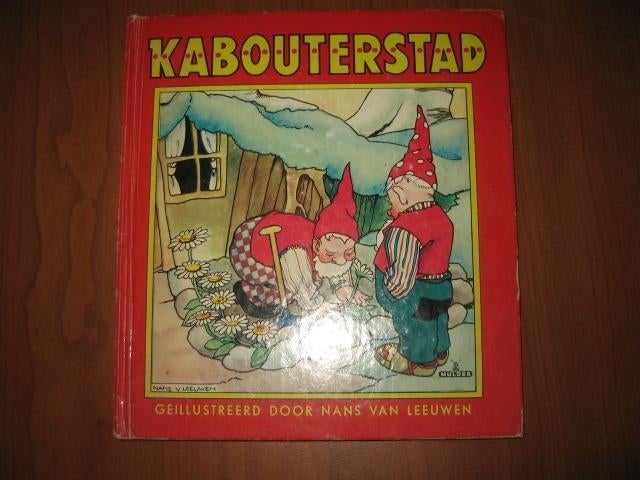 Boek Kabouterstad - Nans van Leeuwen uit 60-er jaren, Boeken, Kinderboeken | Kleuters, Gelezen, Fictie algemeen, Jongen of Meisje