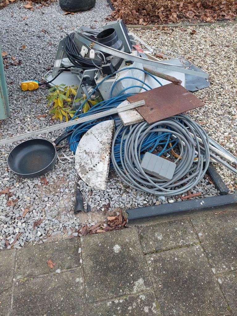 Gezocht oud ijzer en metalen, Ophalen, Gebruikt, IJzer