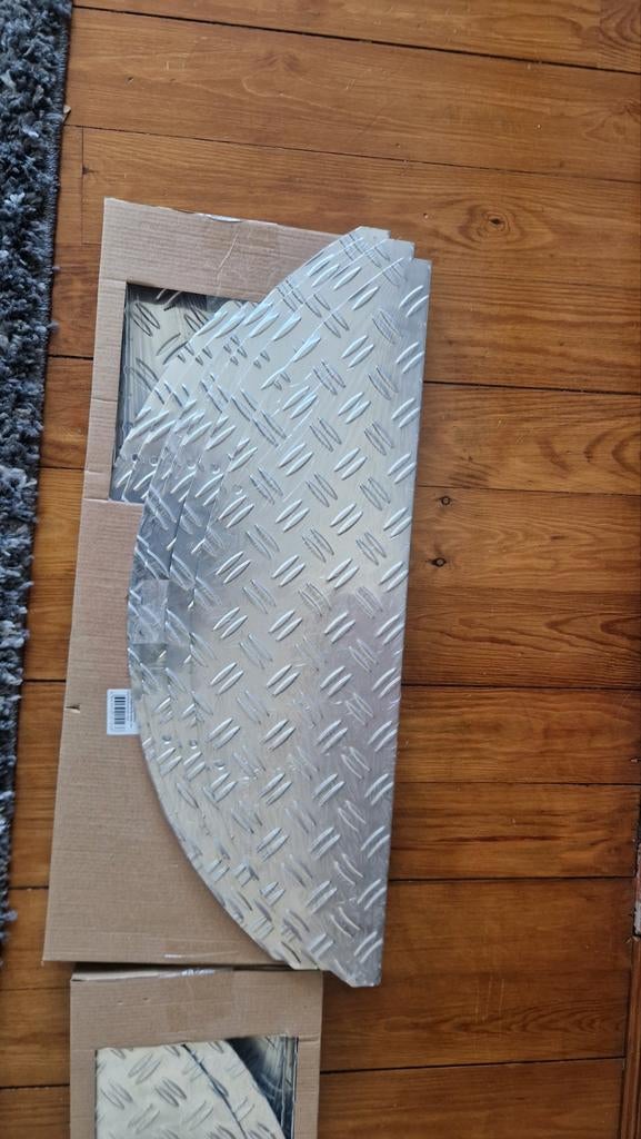 Nieuwe aluminium traptreden - Set van 2- 14 stuks, Ophalen, Nieuw, Trap