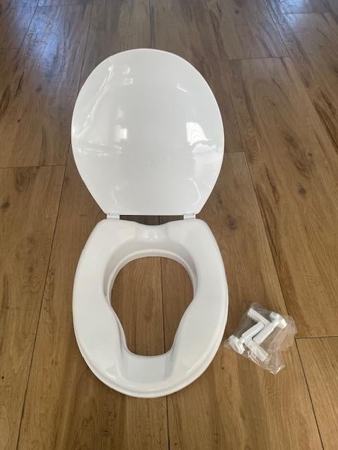 Verhoogde toiletbril voor senioren gehandicapten, Ophalen of Verzenden, Nieuw