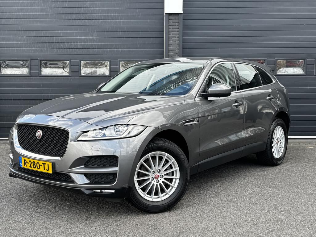 Jaguar F-Pace 2.0 Portfolio 20d 180PK | Leder | Climate | Na, Achterwielaandrijving, Gebruikt, 179 pk, Leder