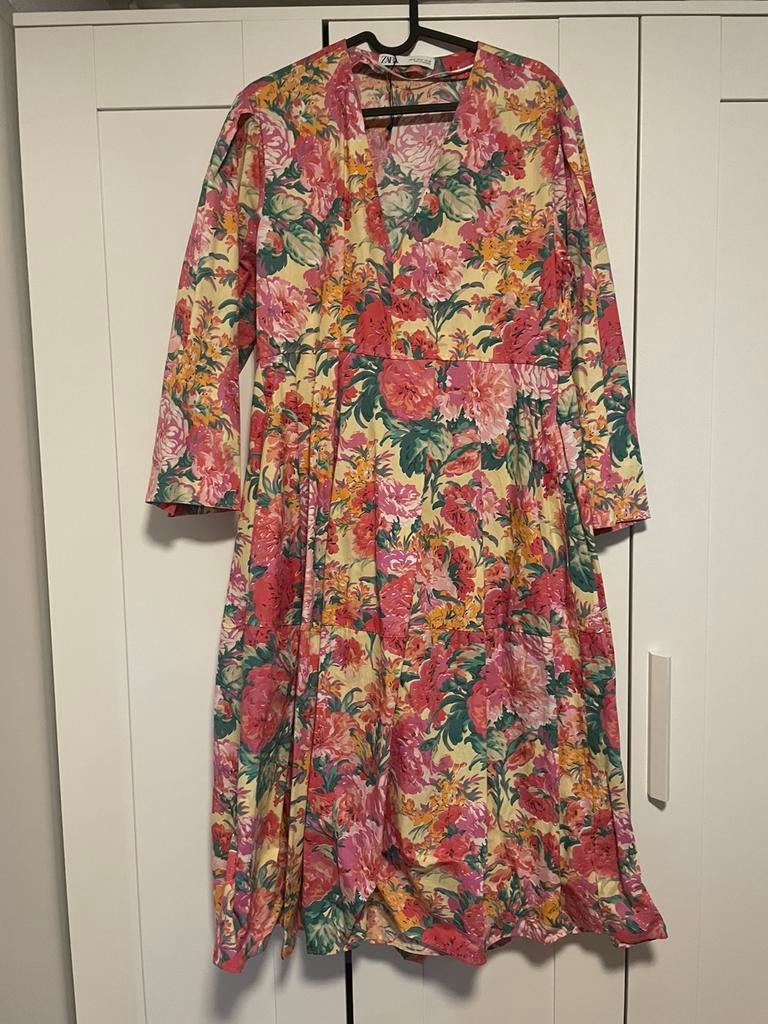Nieuw Zara zomer jurk maat m, Kleding | Dames, Ophalen of Verzenden, Nieuw, Maat 38/40 (M), Boven de knie
