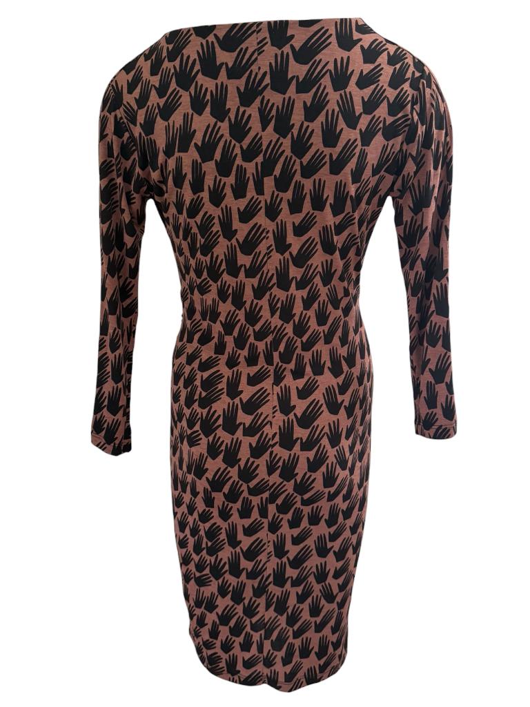 Essentiel Antwerp jurk S, Maat 38/40 (M), Bruin, Ophalen of Verzenden, Zo goed als nieuw