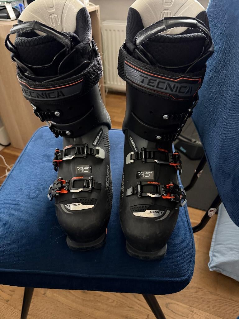 Tecnica Mach1 MV 110 Mt 27.5, 160 tot 180 cm, Gebruikt, Schoenen, Skiën