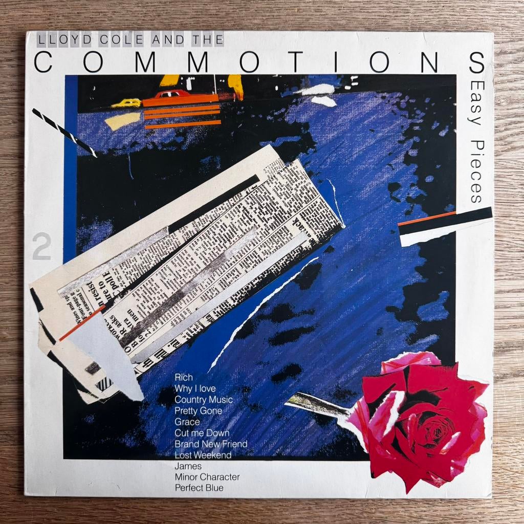 Lloyd Cole And The Commotions Easy Pieces LP Vinyl 1985 Rock, Ophalen of Verzenden, Gebruikt, 12 inch, Alternative