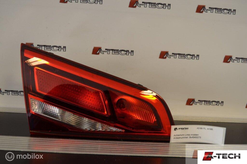 Achterlicht linksbinnen Audi A3 Sportback 8V 8v4945075, Audi, Gebruikt, Audi, Ophalen of Verzenden