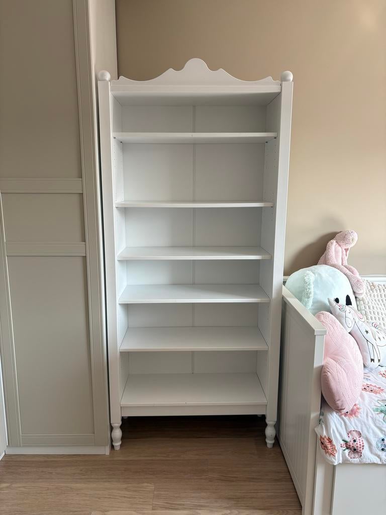 Bopita Boekenkast Wit - 188x85x32,5 cm - Goede Staat, Ophalen, Met plank(en), Gebruikt, 50 tot 100 cm