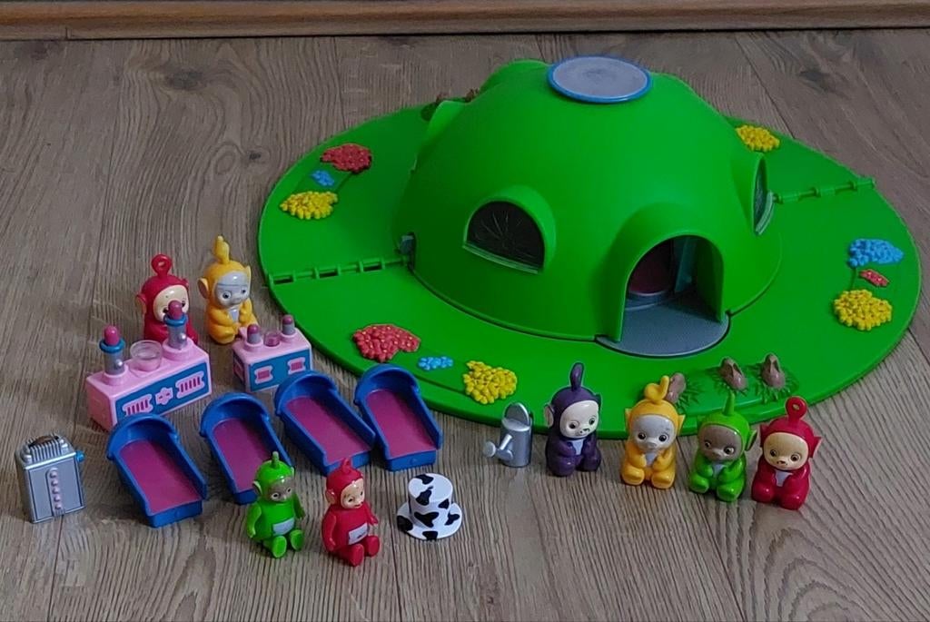 Vintage teletubbies huis, Ophalen of Verzenden, Gebruikt