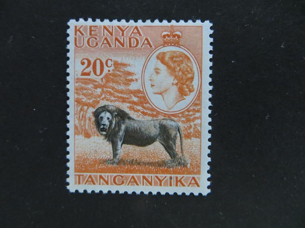 A11168: Kenya Uganda tanganyika QEII 20 c, Ophalen of Verzenden, Tanzania