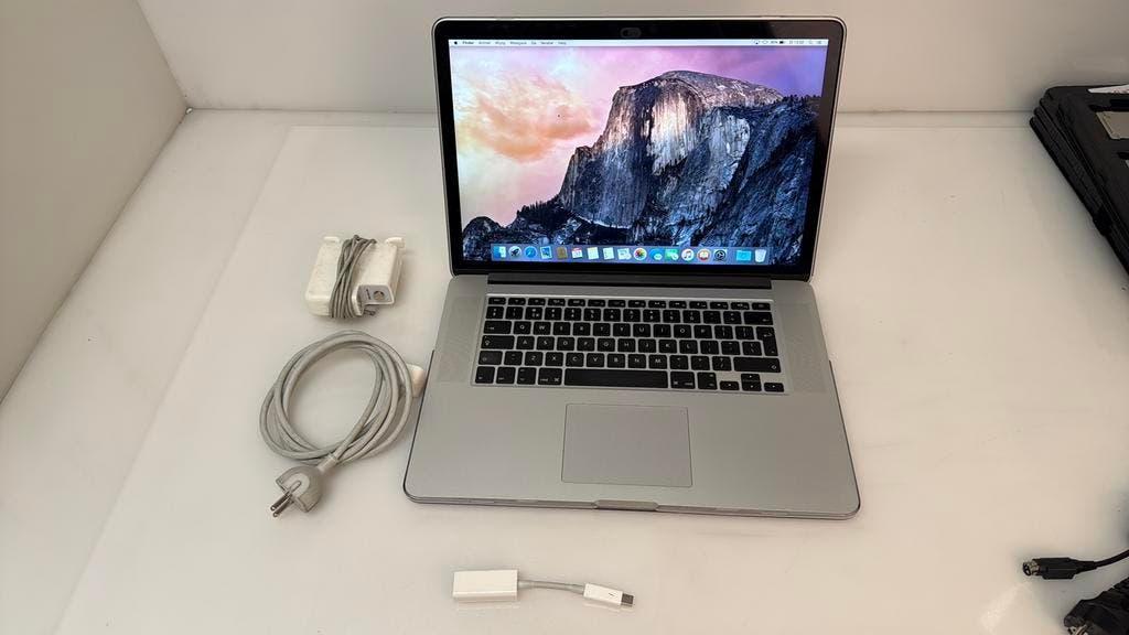 MacBook Pro Retina Mid-2015 i7/16GB/512GB SSD nieuwe batt, MacBook Pro, Gebruikt, 2 tot 3 Ghz, 512 GB
