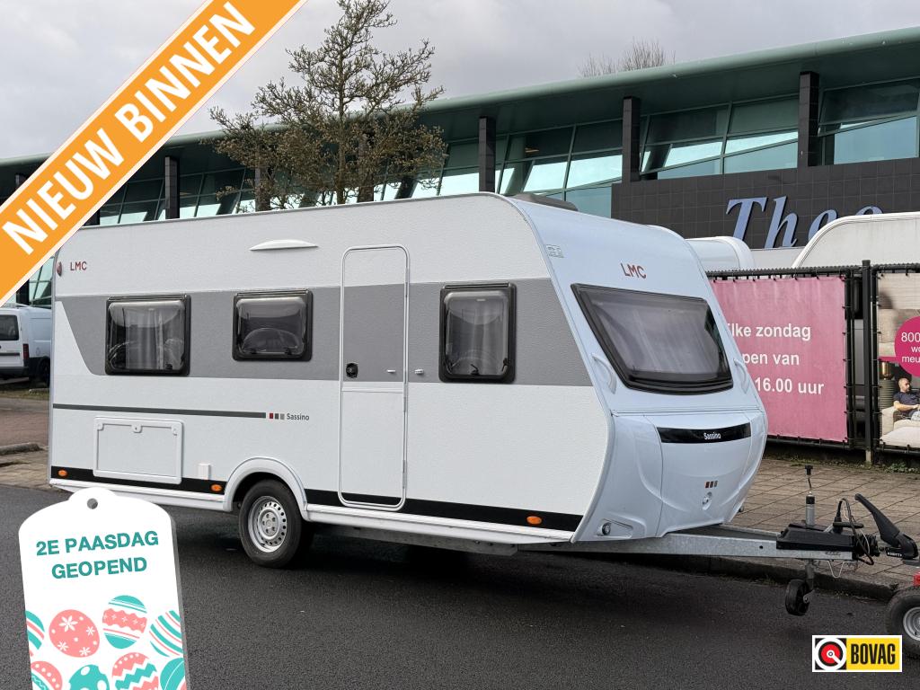 LMC Sassino 460 E enkele bedden, met voortent, zondag open, Bedrijf, Treinzit, 5 tot 6 meter, LMC en Münsterland
