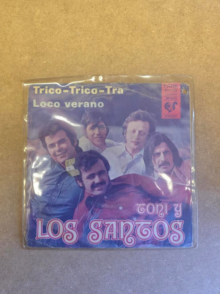 Los santos - trico trico tra, Gebruikt, Overige genres, 7 inch, Single