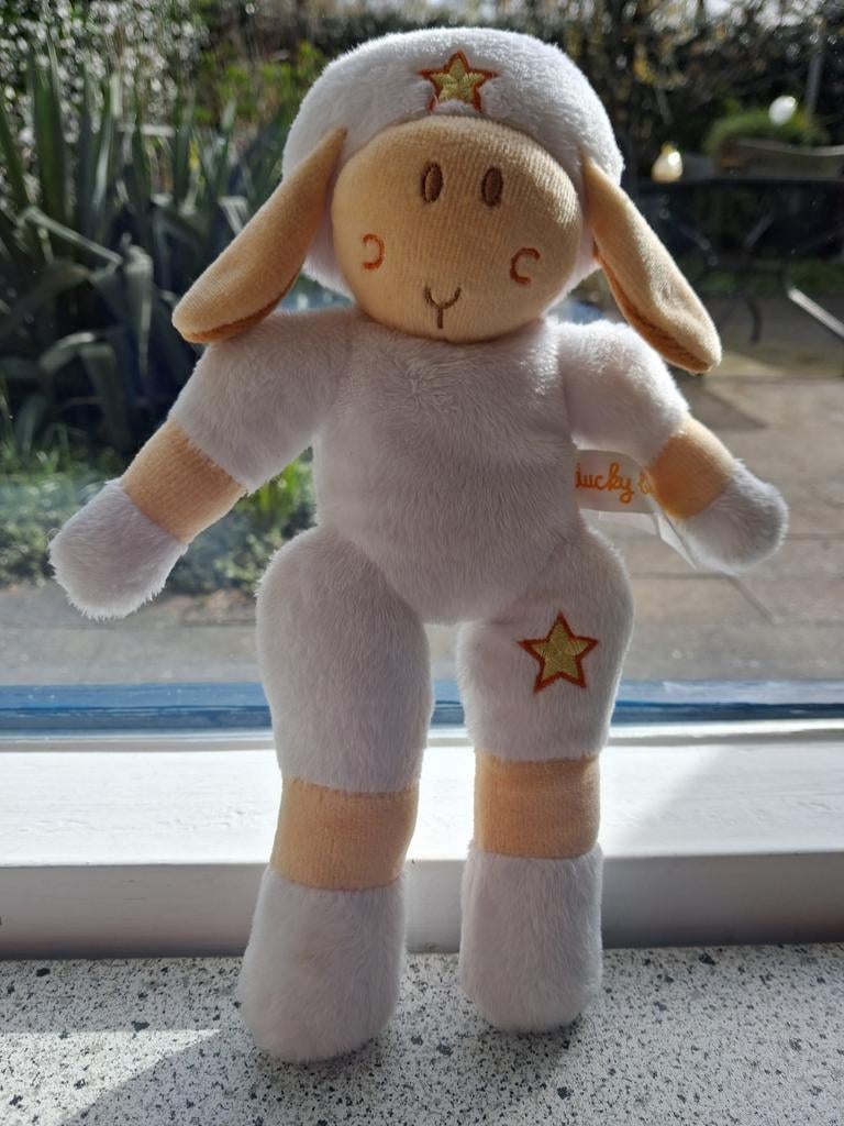 Schaap merk Ducky Beau Friends meet ca 24 cm, Ophalen of Verzenden, Zo goed als nieuw, Overige typen