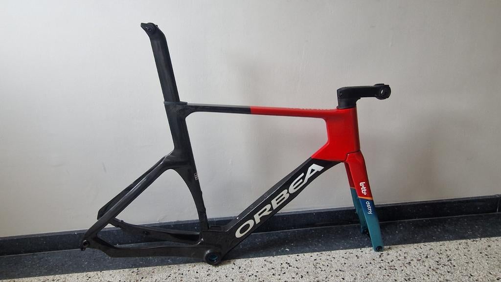 Orbea orca aero OMX team Lotto maat 55 frameset, Overige merken, Carbon, Ophalen of Verzenden, Zo goed als nieuw