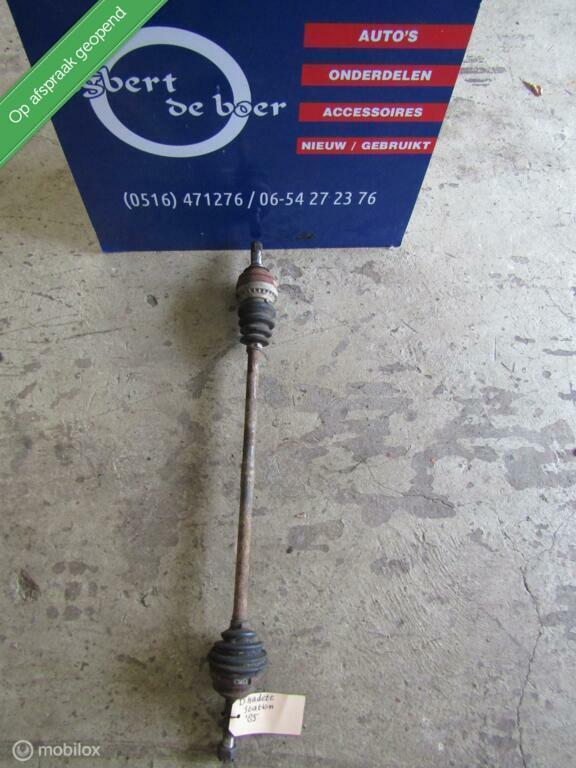 Aandrijfas opel kadett d 1200  bj 1979 t/m 1985, Gebruikt, Opel, Ophalen of Verzenden, Opel