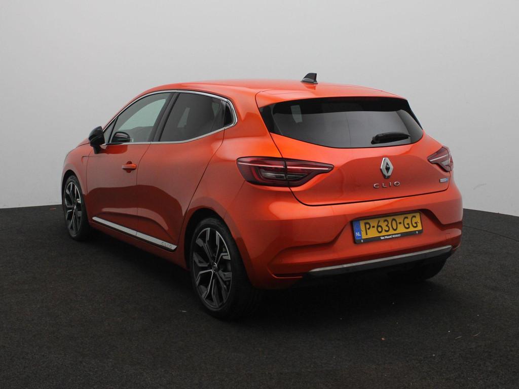 Renault Clio E-Tech Hybrid 140 Intens | Automaat | LED PURE, Auto's, Renault, Stof, Gebruikt, Euro 6, Parkeersensor