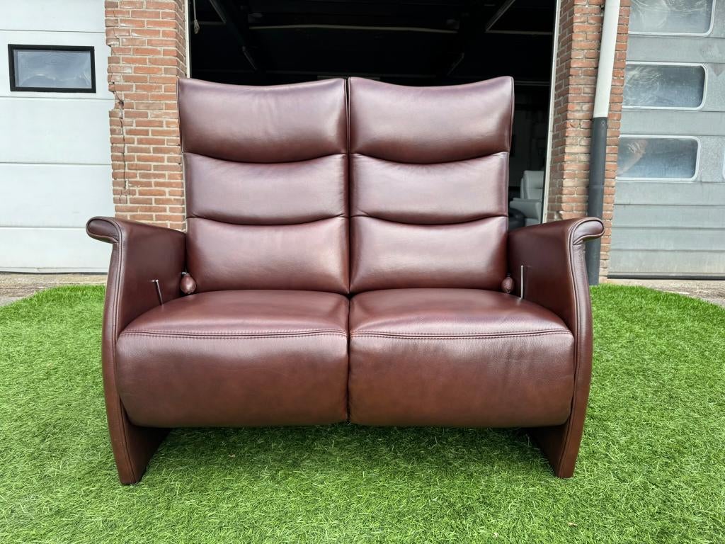 PROMINENT Wilson Frans Molenaar bruin leren relax bank, Huis en Inrichting, Ophalen, Prominent, Geen, Pahest@hotmail.nl