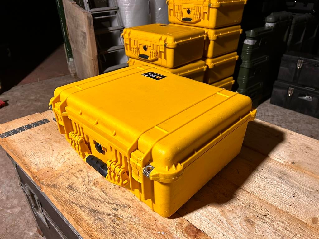 Peli 1550 handkoffer, zeer netjes, gratis thuisbezorgd!, Ophalen of Verzenden, Zo goed als nieuw, Minder dan 50 cm