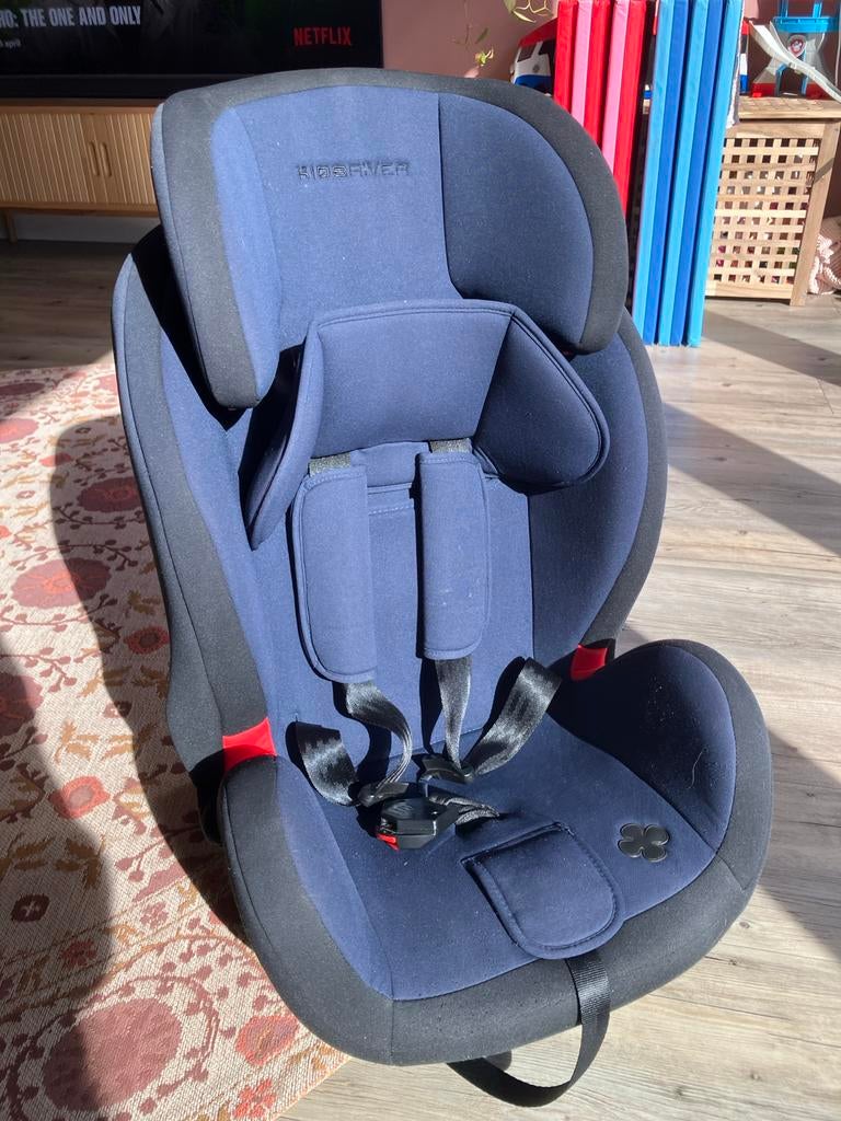 Kidsriver Autostoel - Blauw, 9-18 kg, Kinderen en Baby's, Autostoeltjes, Autogordel of Isofix, 9 t/m 18 kg, Zijbescherming, Zo goed als nieuw
