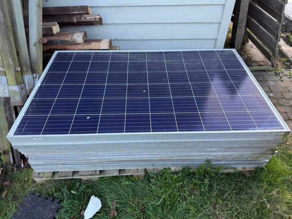 Zonnepanelen, Ophalen, Gebruikt