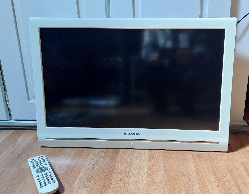 Solara witte tv met dvd speler 26 Inch (66 cm), Overige merken, Gebruikt, 50 Hz, Ophalen of Verzenden