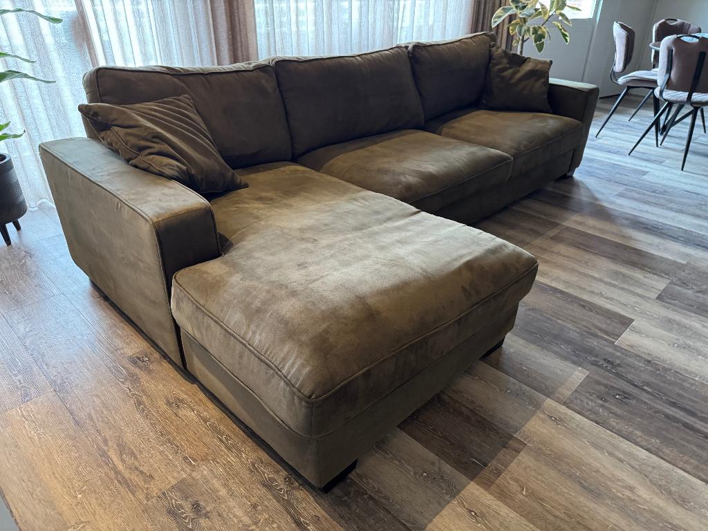 hoekbank, Ophalen, 250 tot 300 cm, Gebruikt, Hoekbank