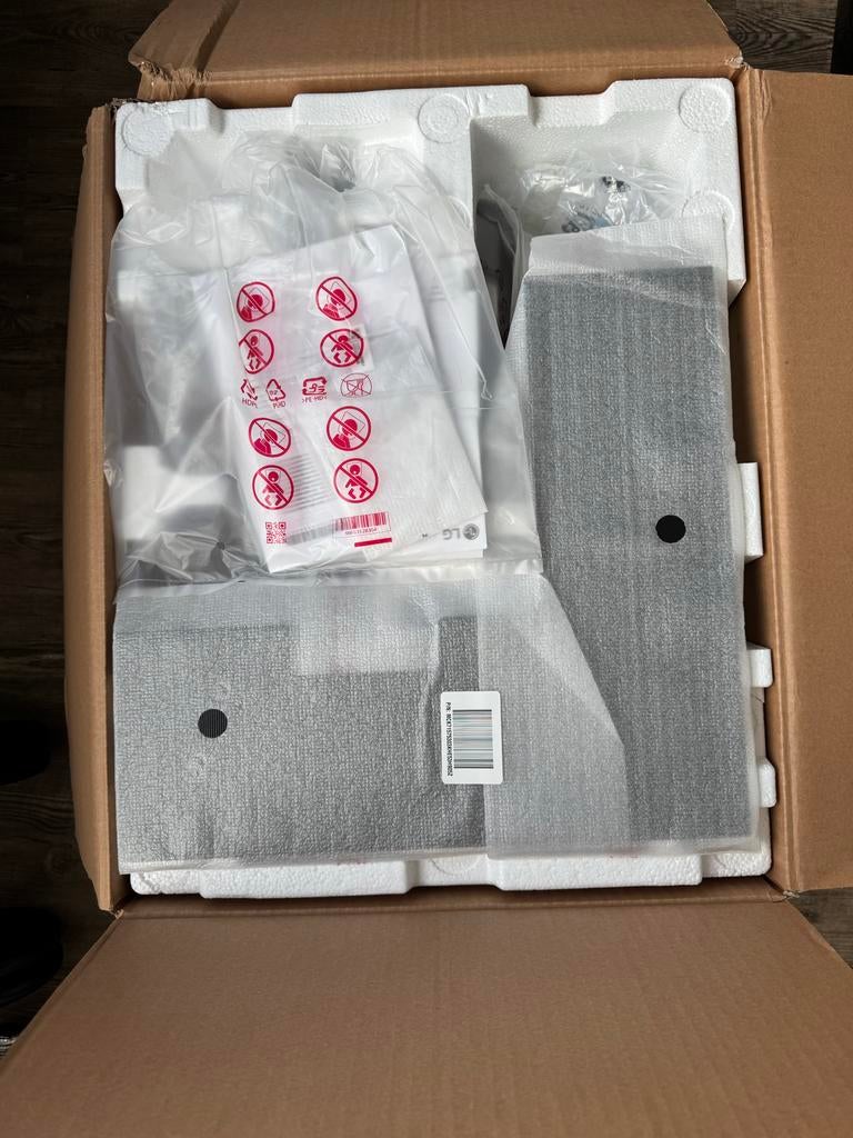 LG Original Desktop Stand voor 83” LG G5 TV (ST-G4WR837), Ophalen of Verzenden, Zo goed als nieuw